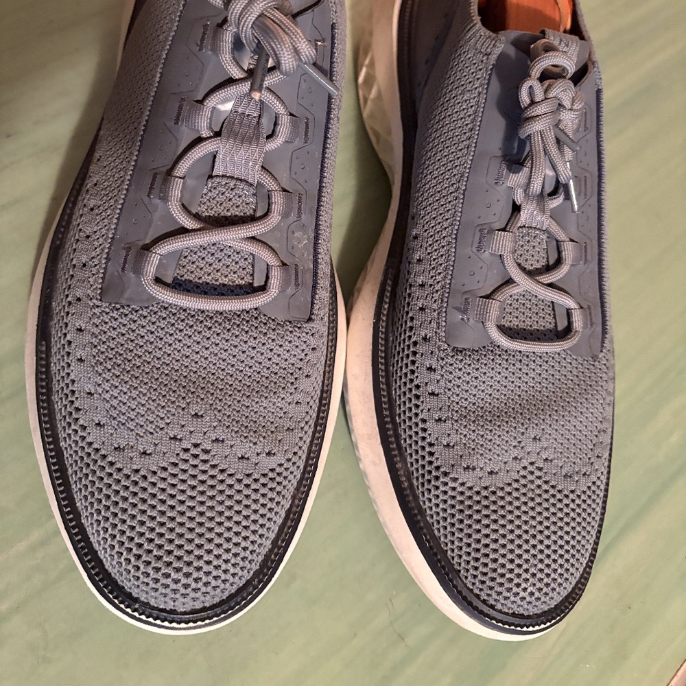 Cole Haan Grey Knit Sneakers